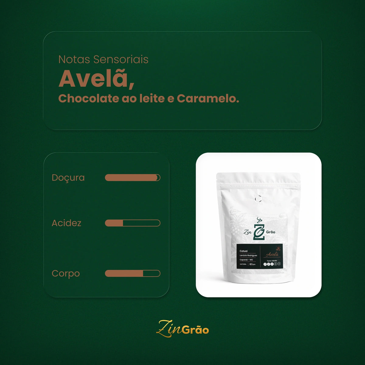 Café Especial Lanúcio Avelã