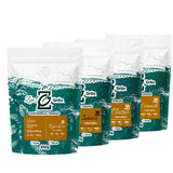 Kit Descoberta ZinGrão com quatro pacotes de café especial 250g: Intenso, Clássico, Caramelo e Rapadura, torra artesanal no Rio de Janeiro